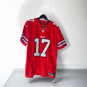 Men's Buffalo Bills Josh Allen Nike Red Alternate Game Jersey